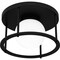 Quoizel Morehouse 1-Light Matte Black Flush Mount QFL5586MBK - alternate 2